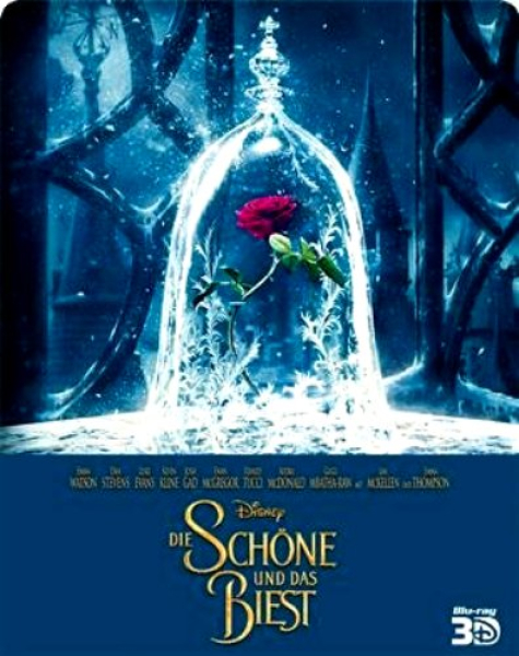 DIE SCHÖNE UND DAS BIEST (Emma Watson) Blu-ray3 D + Blu-ray Disc, Steelbook