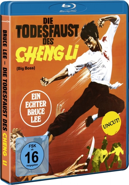 DIE TODESFAUST DES CHENG LI (Bruce Lee) Blu-ray Disc