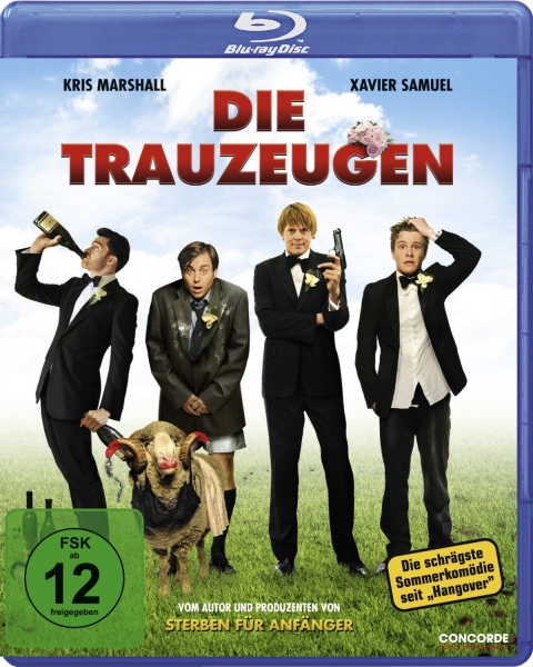 DIE TRAUZEUGEN (Kris Marshall, Xavier Samuel) Blu-ray Disc