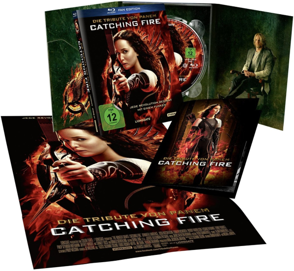 DIE TRIBUTE VON PANEM, Catching Fire (Blu-ray Disc) Fan Edition