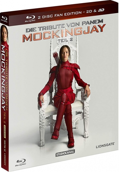 DIE TRIBUTE VON PANEM: MOCKINGJAY, Teil 2 (Blu-ray 3D + Blu-ray Disc) Digipak