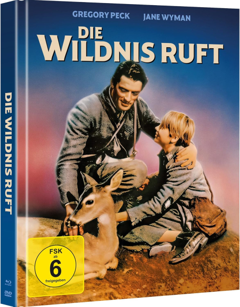 DIE WILDNIS RUFT (Gregory Peck, Jane Wyman) Blu-ray Disc + DVD, Mediabook