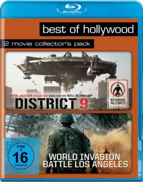 DISTRICT 9 + WORLD INVASION: BATTLE LOS ANGELES (2 Blu-ray Discs)