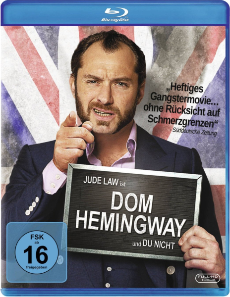 DOM HEMINGWAY (Jude Law, Emilia Clarke) Blu-ray Disc
