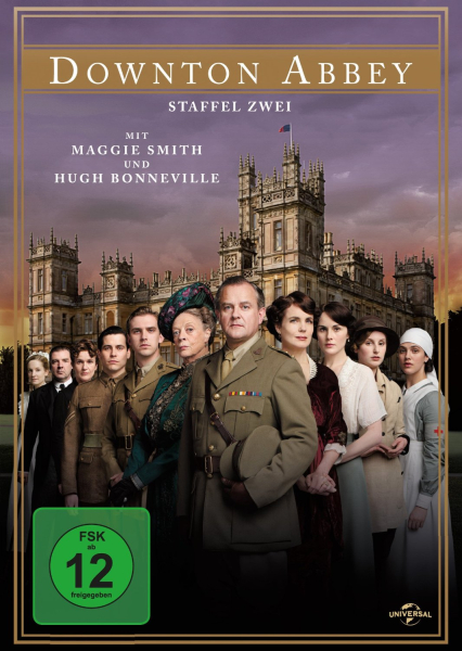 DOWNTON ABBEY, Staffel 2 (Maggie Smith) 4 DVDs