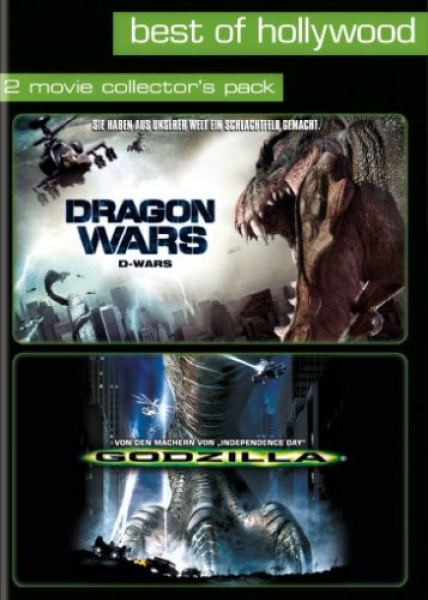 DRAGON WARS (Jason Behr) + GODZILLA (Matthew Broderick) 2 DVDs