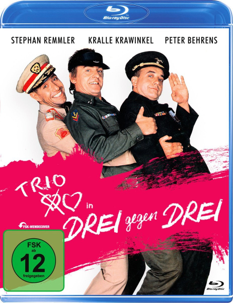 DREI GEGEN DREI (Stephan Remmler, Kralle Krawinkel) Blu-ray Disc