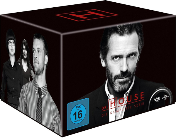 DR. HOUSE, die komplette Serie (Hugh Laurie) 46 DVDs