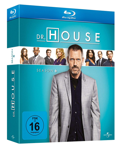 DR. HOUSE, Season 6 (6 Blu-ray Discs, Digipak) Limited Edition