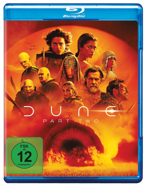 DUNE PART TWO (Timothée Chalamet, Rebecca Ferguson) Blu-ray Disc