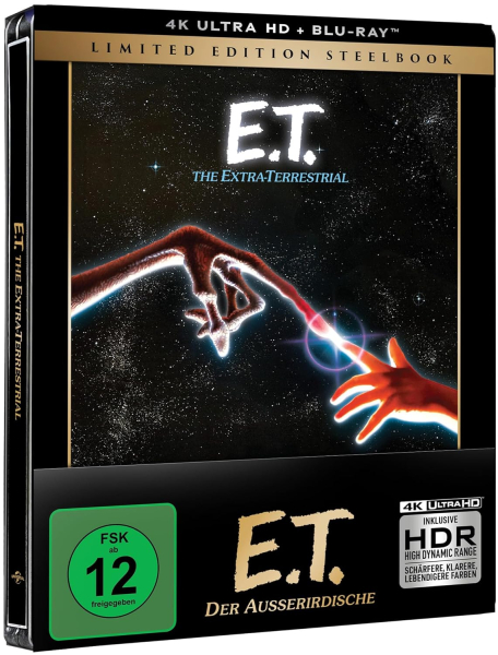 E.T. - DER AUSSERIRDISCHE (4K Ultra HD + Blu-ray Disc) Steelbook