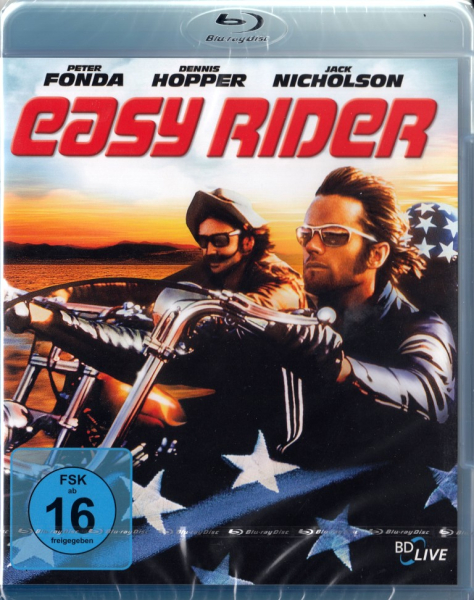EASY RIDER (Jack Nicholson, Peter Fonda) Blu-ray Disc