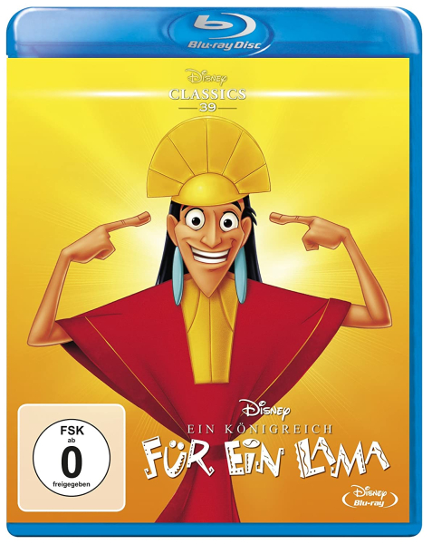 EIN KÖNIGREICH FÜR EIN LAMA (Walt Disney Classics) Blu-ray Disc