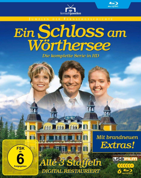 EIN SCHLOSS AM WÖRTHERSEE, Die komplette Serie (Roy Black) 6 Blu-ray Discs