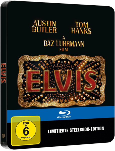 ELVIS (Austin Butler) Blu-ray Disc, Steelbook