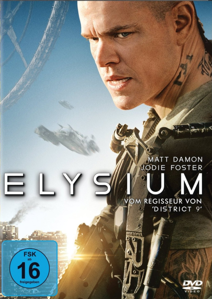ELYSIUM (Matt Damon, Jodie Foster) DVD