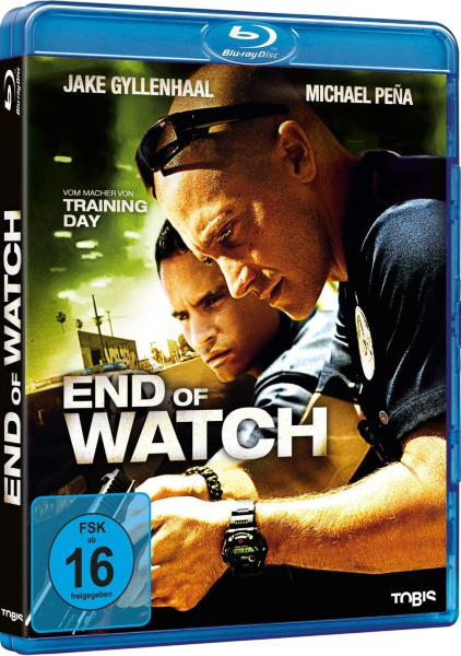 END OF WATCH (Jake Gyllenhaal, Michael Pena) Blu-ray Disc