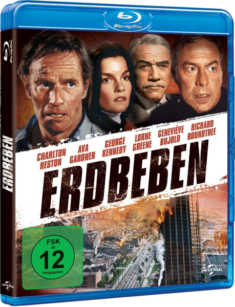 ERDBEBEN (Charlton Heston, Ava Gardner) Blu-ray Disc