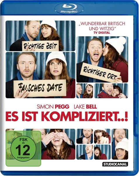 ES IST KOMPLIZIERT (Simon Pegg, Lake Bell) Blu-ray Disc