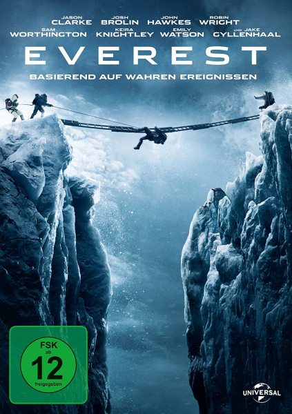 EVEREST (Jason Clarke, Jake Gyllenhaal) DVD