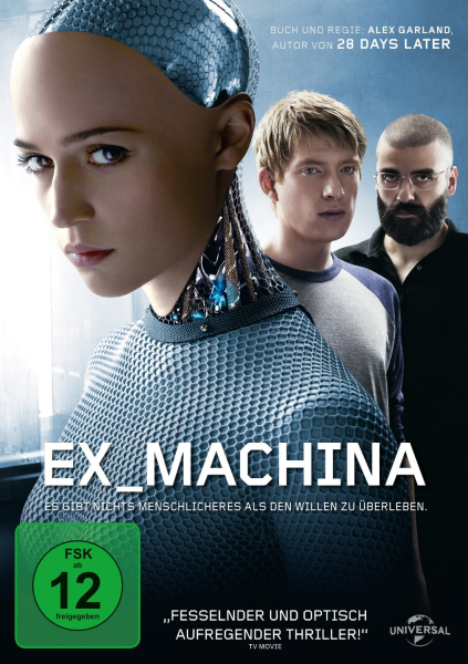 EX_MACHINA (Domhnall Gleeson, Alicia Vikander) DVD