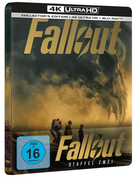 FALLOUT, Staffel 2 (3x 4K Ultra HD + 3 Blu-ray Discs) Steelbook