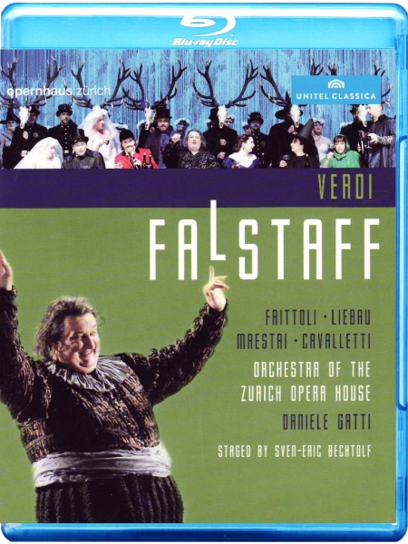 FALSTAFF (Opernhaus Zürich, Daniele Gatti) Blu-ray Disc