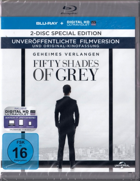 FIFTY SHADES OF GREY: GEHEIMES VERLANGEN, Special Edition (Blu-ray Disc)