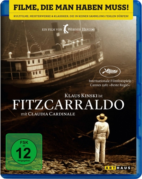 FITZCARRALDO (Klaus Kinski, Claudia Cardinale) Blu-ray Disc