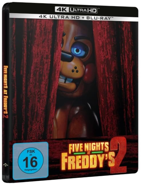 FIVE NIGHTS AT FREDDY'S 2 (4K Ultra HD + Blu-ray Disc) Steelbook