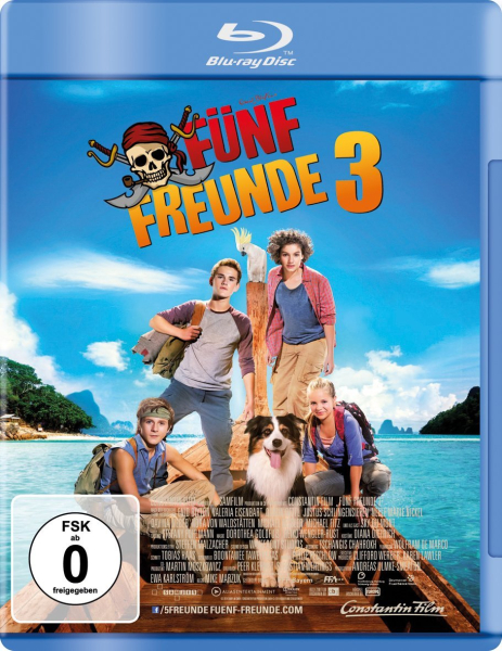 FÜNF FREUNDE 3 (Valerie Eisenbart, Quirin Oettl) Blu-ray Disc