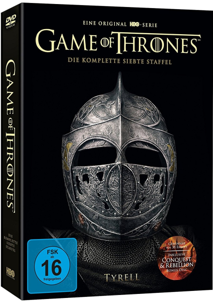 GAME OF THRONES, Staffel 7 (4+2 DVDs, Digipack)