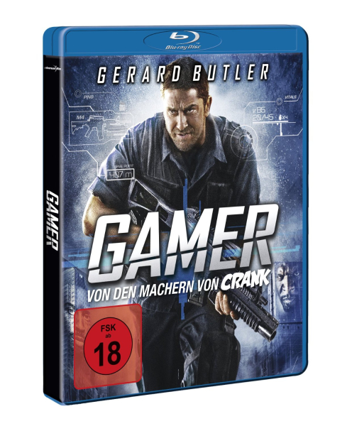 GAMER (Gerard Butler) Blu-ray Disc
