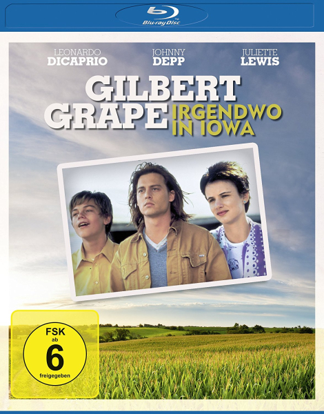 GILBERT GRAPE (Leonardo DiCaprio, Johnny Depp) Blu-ray Disc