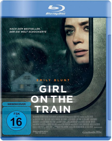 GIRL ON THE TRAIN (Emily Blunt, Rebecca Ferguson) Blu-ray Disc
