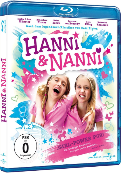 HANNI & NANNI (Sophia & Jana Münster, Hannelore Elsner) Blu-ray Disc