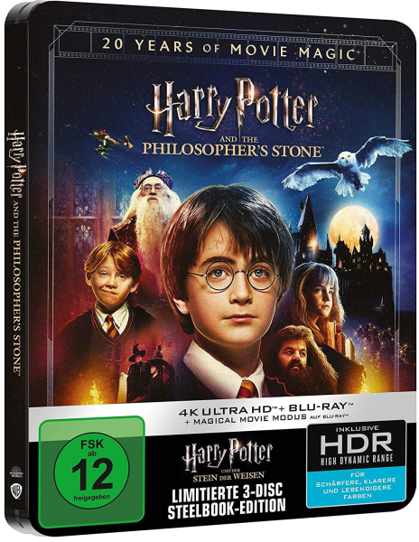Harry Potter Und Der Stein Der Weisen Hdfilme Herr der Filme - HARRY POTTER UND DER STEIN DER WEISEN (4K Ultra HD + 2