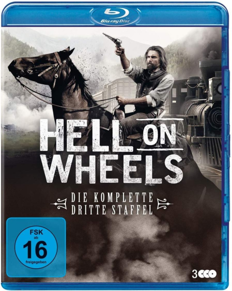 HELL ON WHEELS, Staffel 3 (3 Blu-ray Discs)
