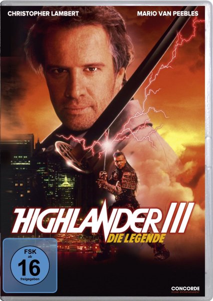 HIGHLANDER III (Christopher Lambert, Mario van Peebles) DVD