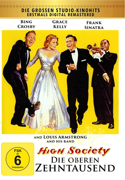 HIGH SOCIETY, Die Oberen Zehntausend (Bing Crosby, Grace Kelly) DVD