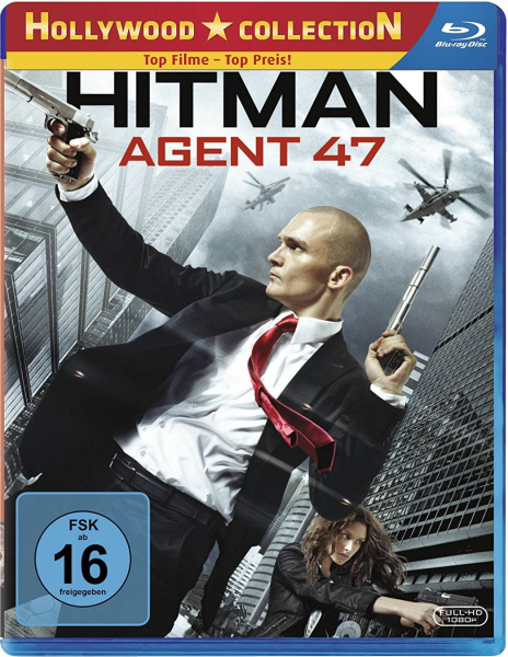 HITMAN: AGENT 47 (Rupert Friend, Hannah Ware) Blu-ray Disc