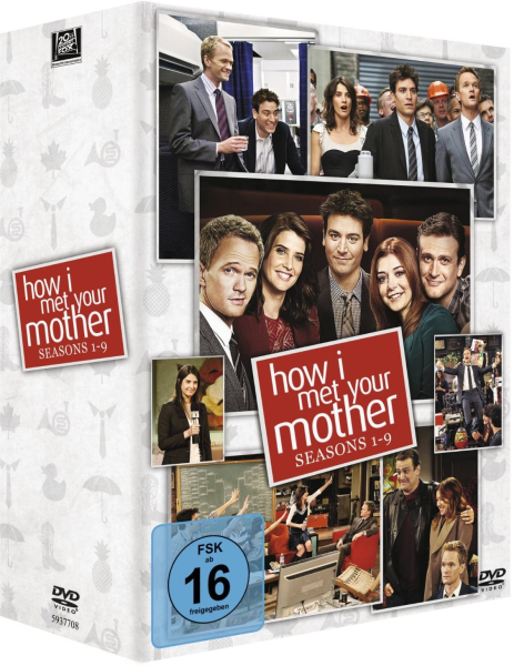 HOW I MET YOUR MOTHER, Season 1-9 (27 DVDs)