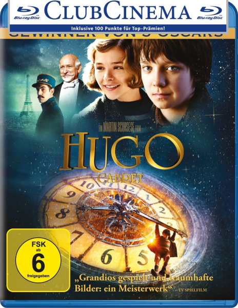 HUGO CABRET (Ben Kingsley, Sacha Baron Cohen) Blu-ray Disc