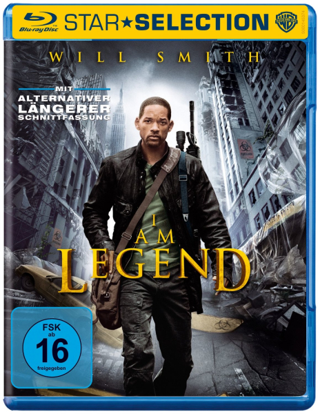 I AM LEGEND (Will Smith) Blu-ray Disc