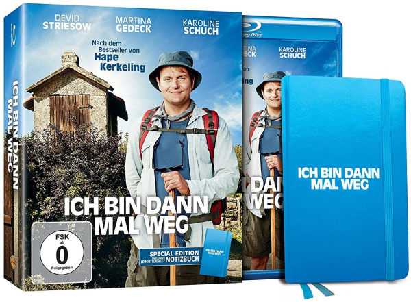 ICH BIN DANN MAL WEG (Blu-ray Disc, Special Edition inklusive Notizbuch)