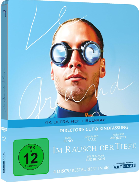 IM RAUSCH DER TIEFE (Jean Reno) 2x 4K Ultra HD + 2 Blu-ray Discs, Steelbook