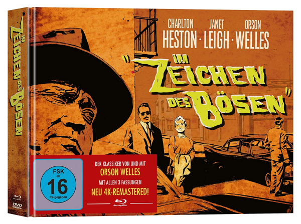 IM ZEICHEN DES BÖSEN (Charlton Heston) 2 Blu-ray Discs, Mediabook