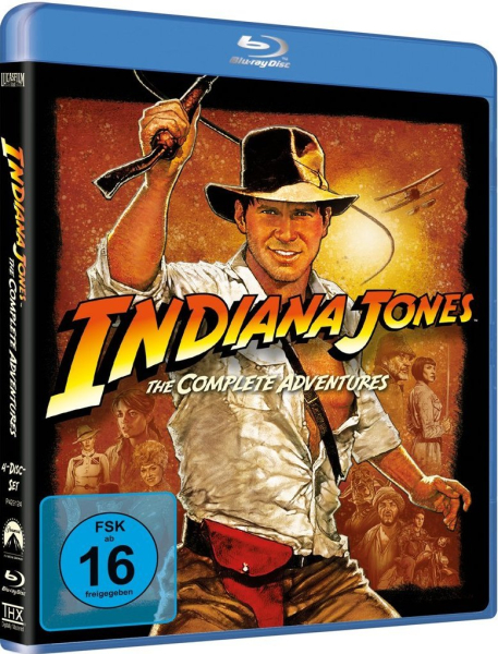 INDIANA JONES, The Complete Adventures (4 Blu-ray Discs)