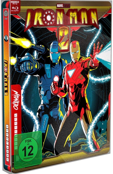 IRON MAN 2 (Robert Downey Jr.) 4K Ultra HD + Blu-ray Disc, Steelbook