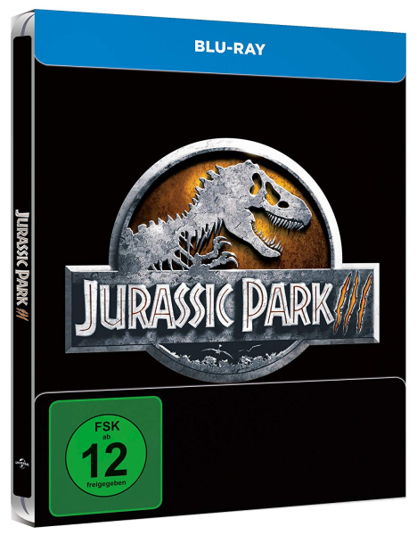 JURASSIC PARK III (Sam Neill) Blu-ray Disc, Steelbook